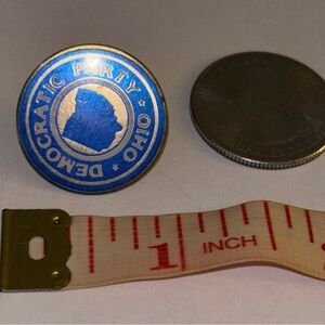 Vintage Democratic Party Ohio Pin